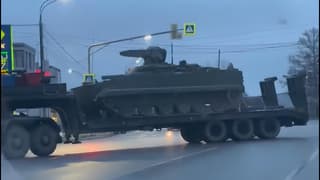 El nuevo vehículo blindado de transporte de personal sobre chasis BMP-3 con módulo de combate de control remoto aparece en la red