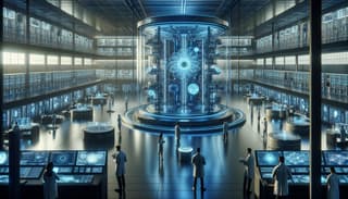Mishustin inspected the "Teragraph" supercomputer at the Bauman MSTU "Quantum Park"