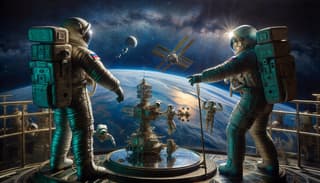 Cosmonauts Ovchinin and Wagner Successfully Complete Spacewalk