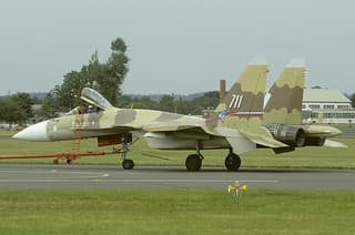 Bulgarian Military nombró las tecnologías del Su-37 accidentado que se implementaron en el Su-30 y el Su-35