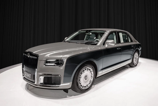 El automóvil ruso Aurus Senat cuesta más de 47 millones: casi una vez y media más que el Rolls-Royce Ghost 2024