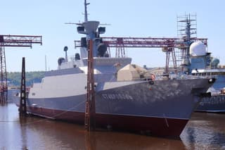 La corbeta portamisiles "Stavropol" inicia las pruebas de navegación en el mar Báltico