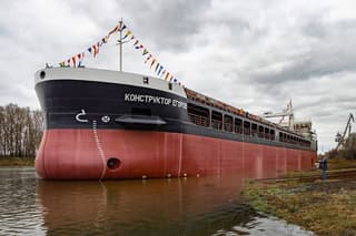Technical acceptance of the dry cargo vessel "Konstruktor Egorov" was carried out at "Okskaya Sudoverf"