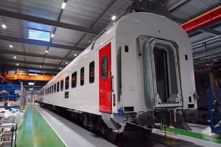 TMH Unveils New T-Gauge Passenger Car for Russian Railways