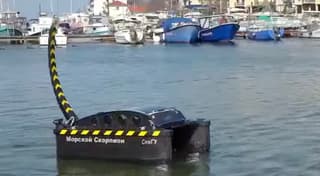 Drones for Cleaning Marine Waters from Debris Created in Sevastopol