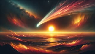 Испепеляющая встреча: комета C/2024G3 (ATLAS) сблизится с Солнцем 13 января
