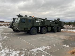 Footage of the latest modification of the wheeled self-propelled gun "Malva" appeared: the goddess of long-range artillery