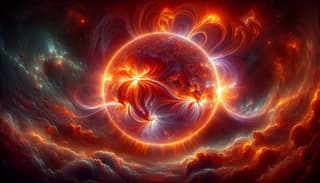 Powerful Class M Flare Occurred on the Sun