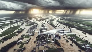 "Indispensable Assistants": Drones Recognized as Effective in Flood Control