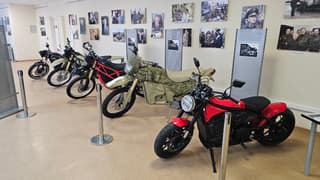 Presentan en Izhevsk una motocicleta eléctrica de combate de "Kalashnikov"