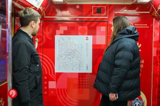 El esquema del metro de Moscú se traducirá al chino