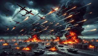 Station for controlling a swarm of kamikaze drones developed in Russia