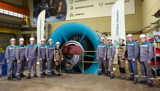 Turbina de gas GTE-170 lista para ser enviada para la modernización de la central eléctrica de Kashira