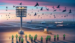 Росэлектроника представила обновлённую систему защиты самолетов от птиц