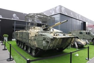 Rosoboronexport presented the upgraded BMP-3, taking into account the requirements of modern combat