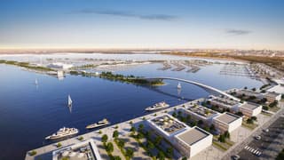 Nuevo centro acuático del Volga: se construirá el puerto deportivo para yates más grande de Rusia en Kazán