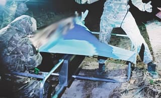 Aparecen las primeras imágenes del raro dron kamikaze "Italmas" antes del lanzamiento de combate