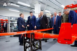 "Geoscan 801" drone and "cubesat" standard spacecraft developed in St. Petersburg