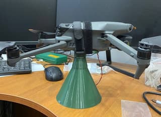 "KPB Polet" revela las características del lanzador de redes para el dron FPV DJI Mavic 3t