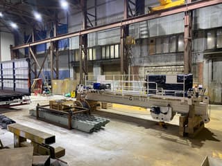 SWL Special Bridge Crane for Nuclear Icebreakers Built in Leningrad Region