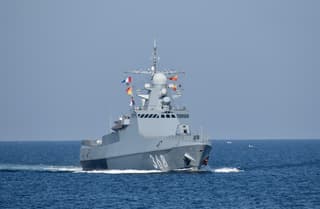 Построенный для Черноморского флота патрульный корабль «Виктор Великий» вышел на ходовые испытания на Балтике