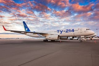Modernized Tu-214LL Liner Embarks on Test Flight
