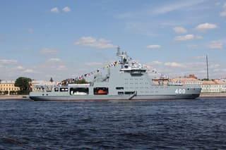 Патрульный корабль «Иван Папанин» вернулся в Петербург после очередного этапа ходовых испытаний