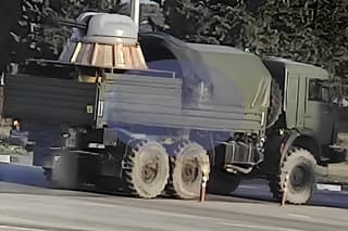 Naval six-barreled AK-306 system installed on KamAZ: unique footage