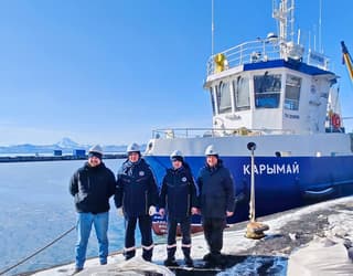 Fishing seiner "Karymay" built at SPC "Torsiotes" in Petropavlovsk-Kamchatsky