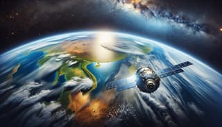 Cosmonaut Wagner showed "Progress MS-28" before flooding in the Pacific Ocean