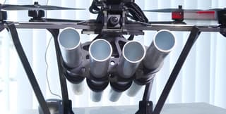 Flying drone shotgun with auto-targeting "Osoyed-D" shown for the first time: will destroy all FPV drones