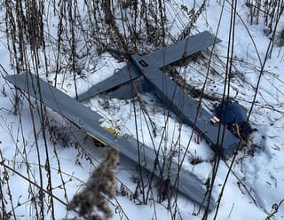 Unidentified kamikaze drones with an electric motor and a range of up to 60 km have been supplied to the Russian military