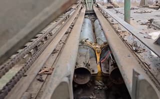"Tulips" ordered? The work of the world's most powerful mortar was shown on video