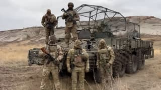 Редкий модернизированный БТР-82А с пушкой 2А72 и «царь-мангалом» засветился в Сети
