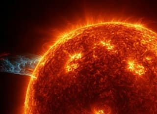 Potente llamarada de la penúltima clase registrada en el Sol