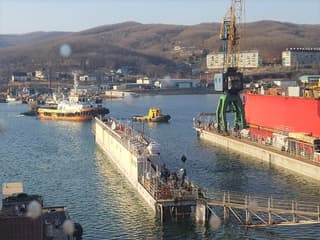 Catamarans, self-propelled barges, floating docks: Livadia SSY built 84 vessels