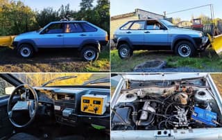 Rarest Diesel VAZ-2109 "Chisel" with Peugeot Engine and All-Wheel Drive for Sale in Russia