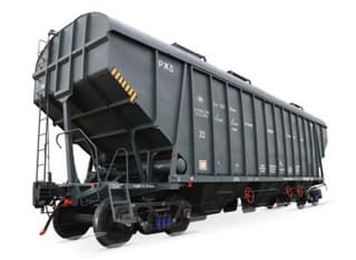 Con una carrocería aumentada: el nuevo vagón de grano de la compañía OVK pronto estará en el mercado