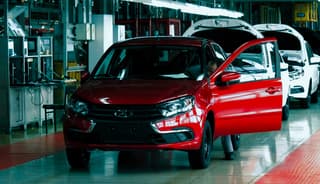 New Lada Granta Shown in Photos for the First Time: Car Gets Unusual Color