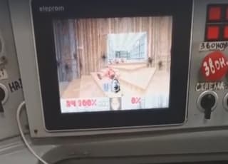 Doom Launched on the Onboard Computer of a Soviet LM-68M2 "Retro" Tram
