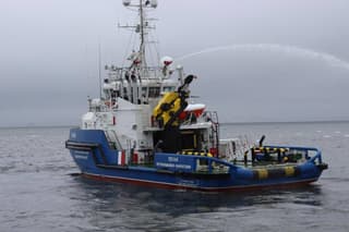 The latest Arctic tug-rescue vessel of project NE025 "Pechak" joined the Marine Rescue Service