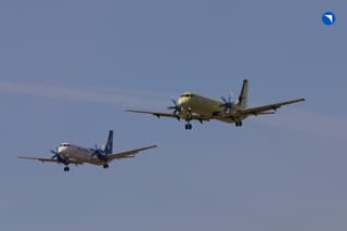 Another one takes off! Third prototype turboprop Il-114-300 takes to the skies