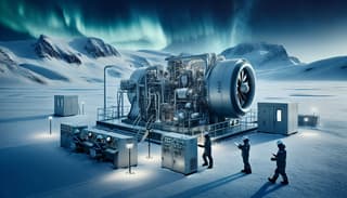 Ростех испытал новую компактную газовую энергоустановку АПН-18 в арктических условиях
