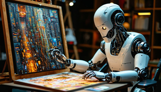 Who Created You Like This?: Joint Works of Neural Network and Human to be Presented by Yandex and the Tretyakov Gallery