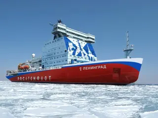 На Балтийском заводе в Санкт-Петербурге заложили атомный ледокол «Ленинград» 