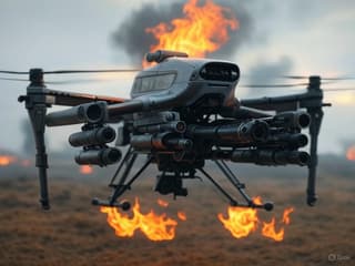Drone-Fire: Newest Incendiary Ammunition Developed for Strike UAVs