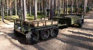 Volchanin Ground Drone with Korshun Control System Enters Service with Russian Military