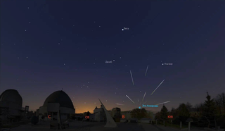 Cuarenta flechas de fuego por hora: el 6 de mayo se espera la máxima actividad de la lluvia de meteoros Eta Acuáridas