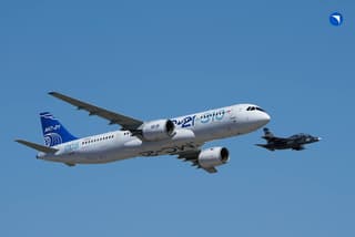Новейший лайнер МС-21 выдержал испытание непредвиденной ситуацией