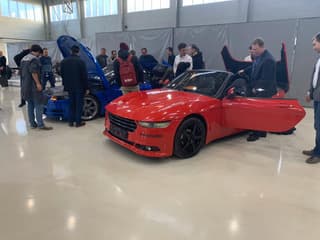 El coche deportivo "Krym" estará equipado con un motor inusual